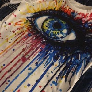 💥Nylon print shirt👀